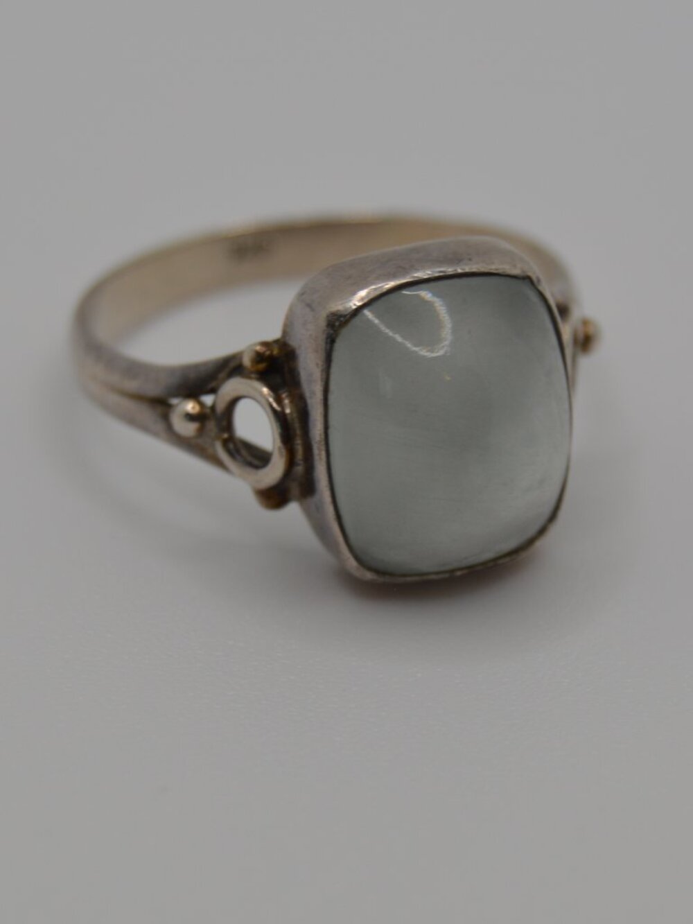 Sterling Silver Moonstone Ring